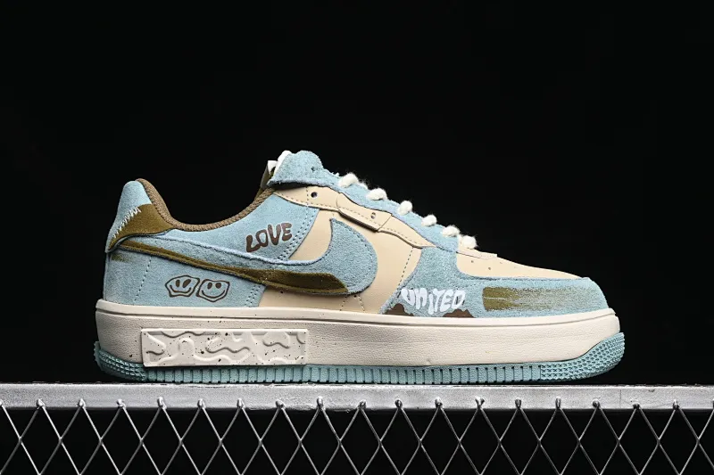 All categories Nk Air Force 1 Air Force series Nk Air Force 1 Fontanka Air Force low-top Nk Air Force 1 Fontanka "Enjoy life" Air Force One customized low-top casual sneakers CW6688-508